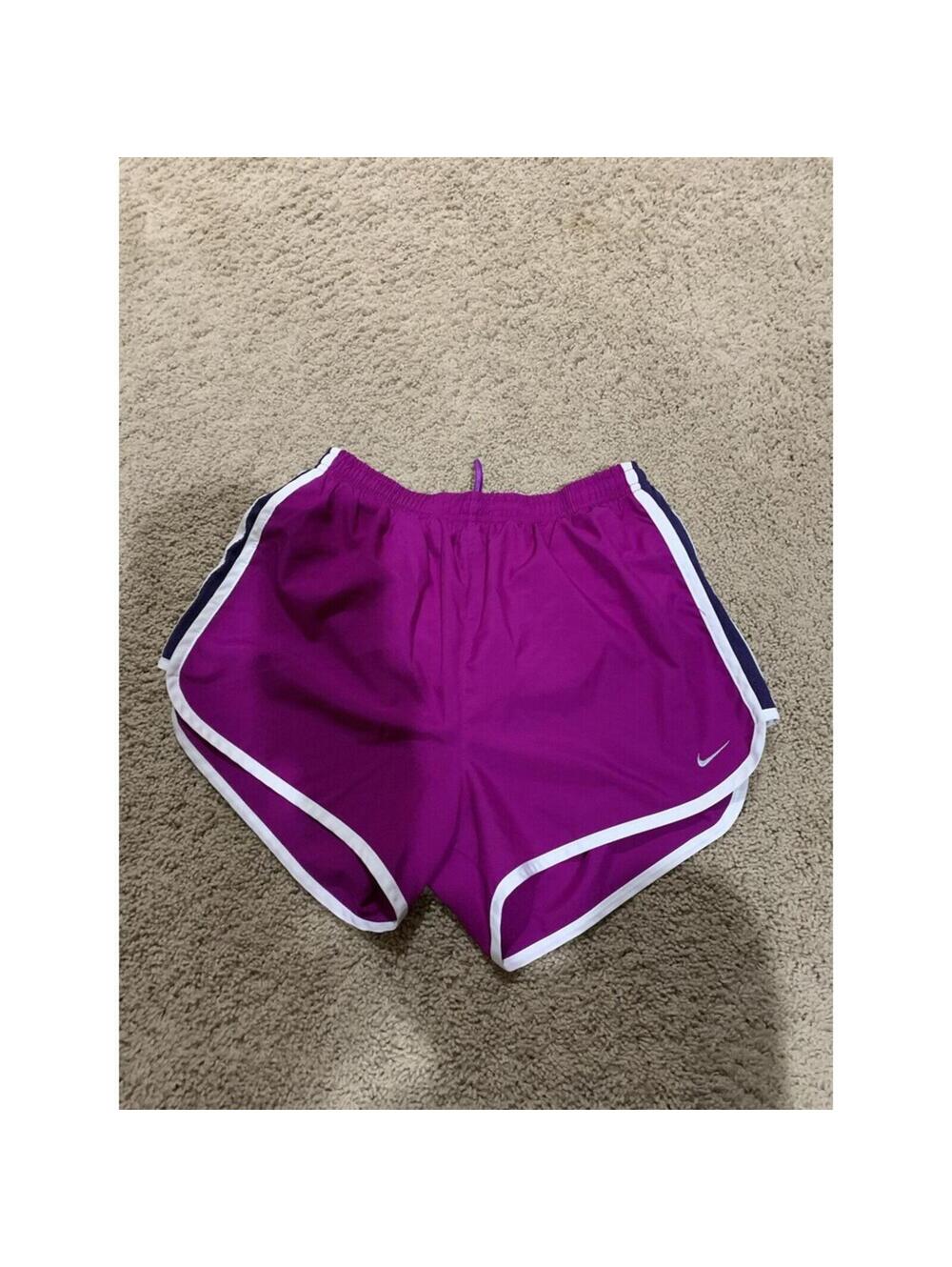 WOmen's NIKE Dri Fit running shorts purple S SMALL